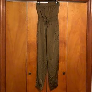Olive green jumpsuit